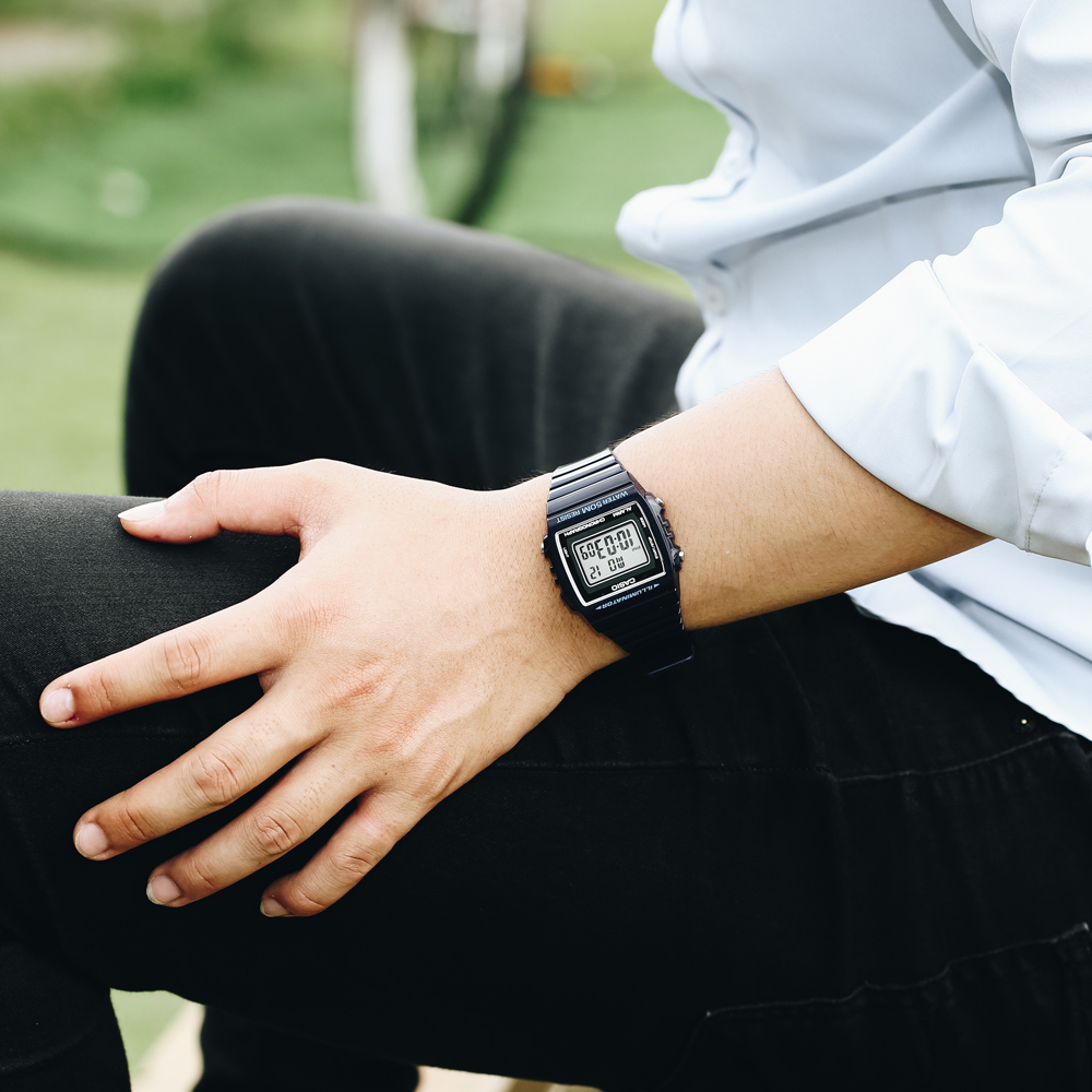 Đồng hồ CASIO 41 mm Nam W-215H-2AVDF
