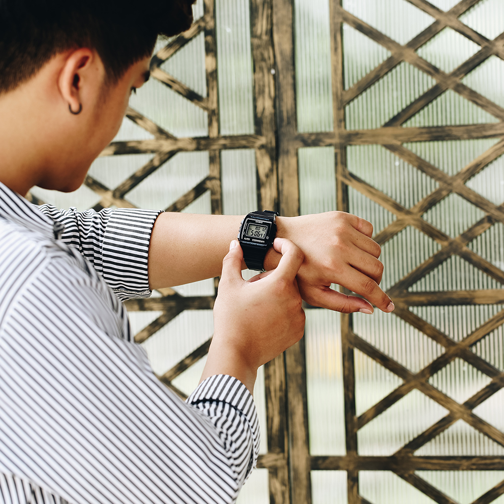 Đồng hồ CASIO 41 mm Nam W-215H-2AVDF