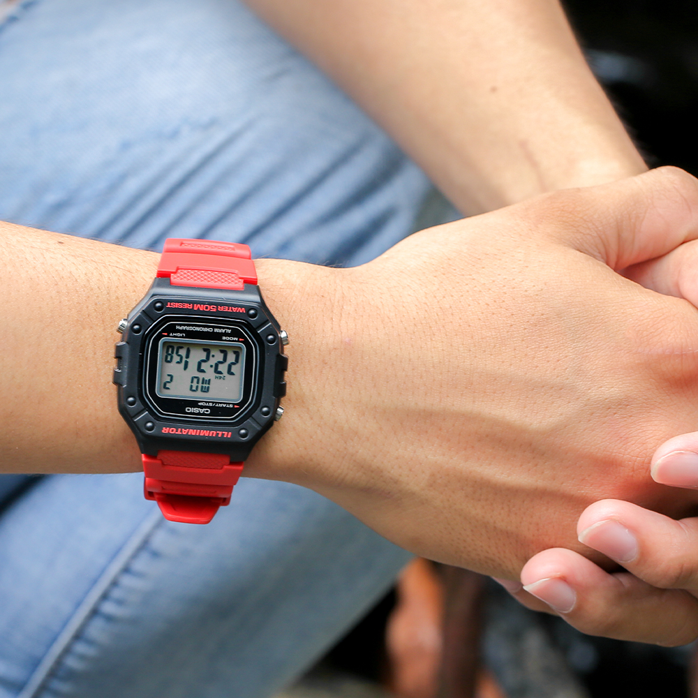 Đồng hồ CASIO 43 mm Nam W-218H-4BVDF