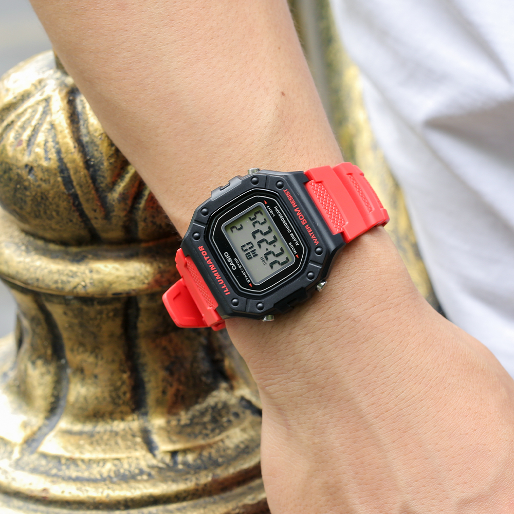 Đồng hồ CASIO 43 mm Nam W-218H-4BVDF