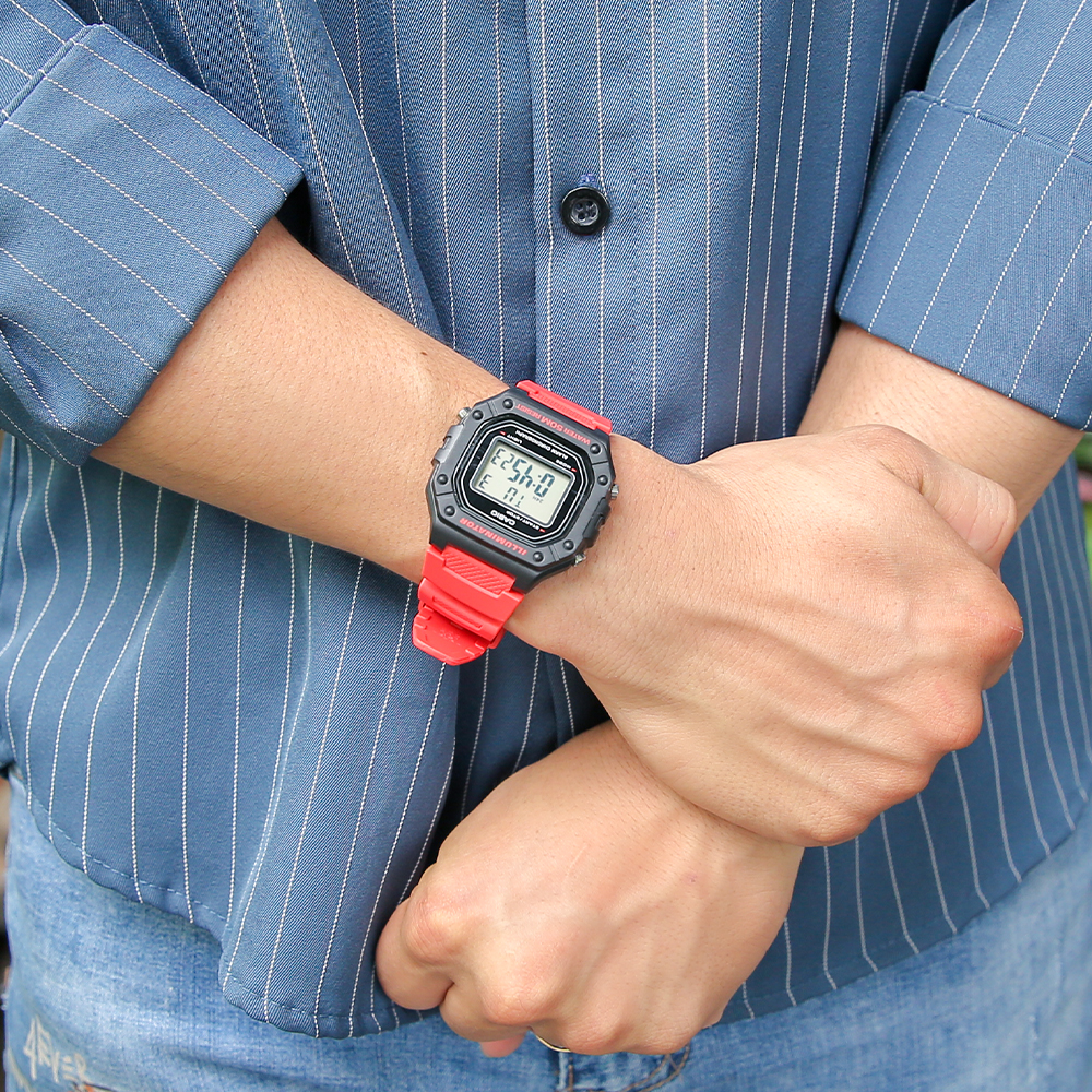 Đồng hồ CASIO 43 mm Nam W-218H-4BVDF