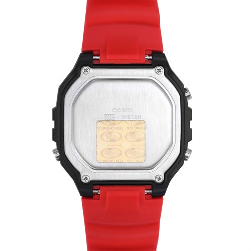 Đồng hồ CASIO 43 mm Nam W-218H-4BVDF Màu Đỏ