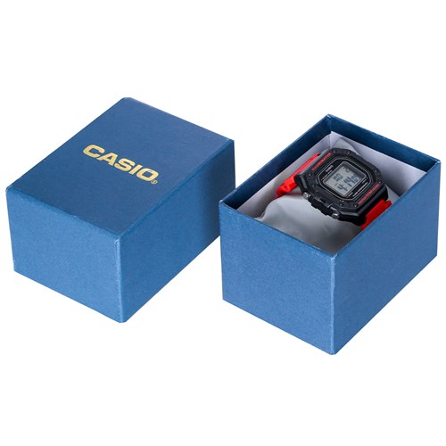Đồng hồ CASIO 43 mm Nam W-218H-4BVDF Màu Đỏ