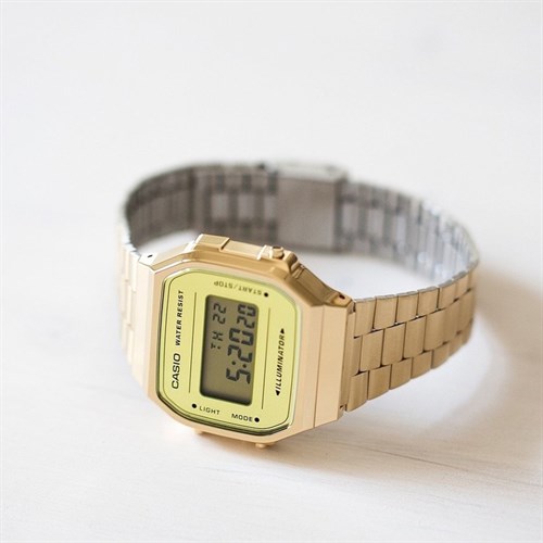 Đồng hồ CASIO 36.5 mm Nữ A168WEGM-9DF Màu Vàng