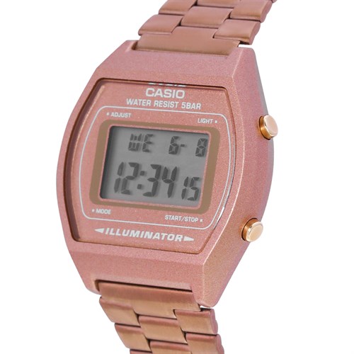 Đồng hồ CASIO 35 mm Nữ B640WC-5ADF Màu Vàng Hồng