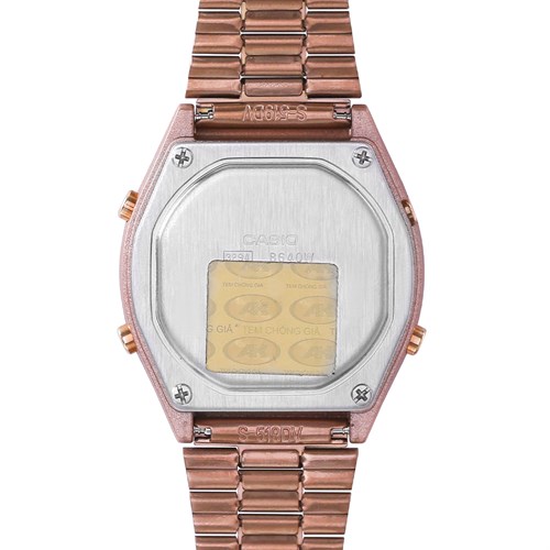 Đồng hồ CASIO 35 mm Nữ B640WC-5ADF Màu Vàng Hồng