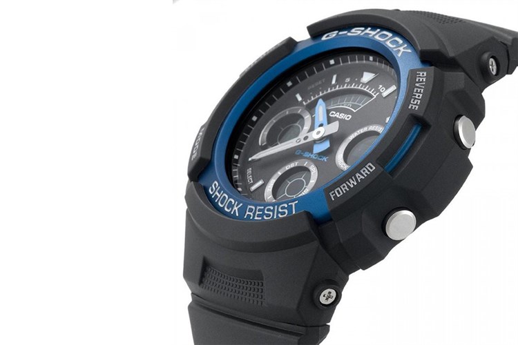 Đồng hồ G-SHOCK 46.4 mm Nam AW-591-2ADR Màu Đen