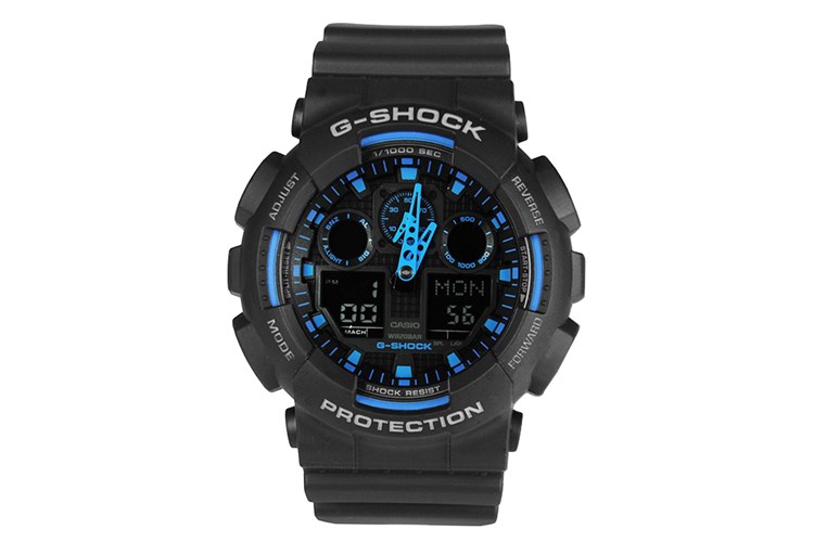 Đồng hồ Nam G-Shock GA-100-1A2DR Màu Đen