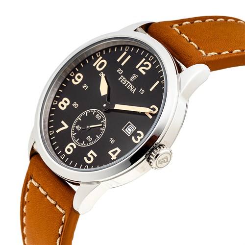 Đồng hồ FESTINA 41.5 mm Nam F20347/6 Màu Nâu