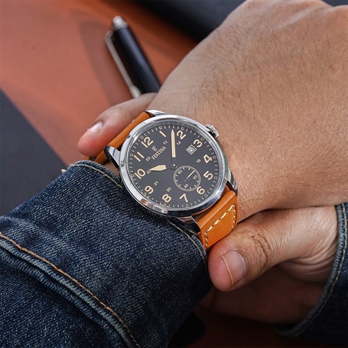 Đồng hồ FESTINA 41.5 mm Nam F20347/6 Màu Nâu