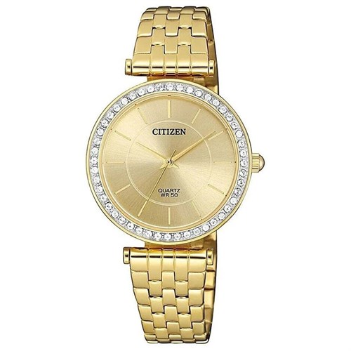 Đồng hồ CITIZEN 30 mm Nữ ER0212-50P Màu Vàng
