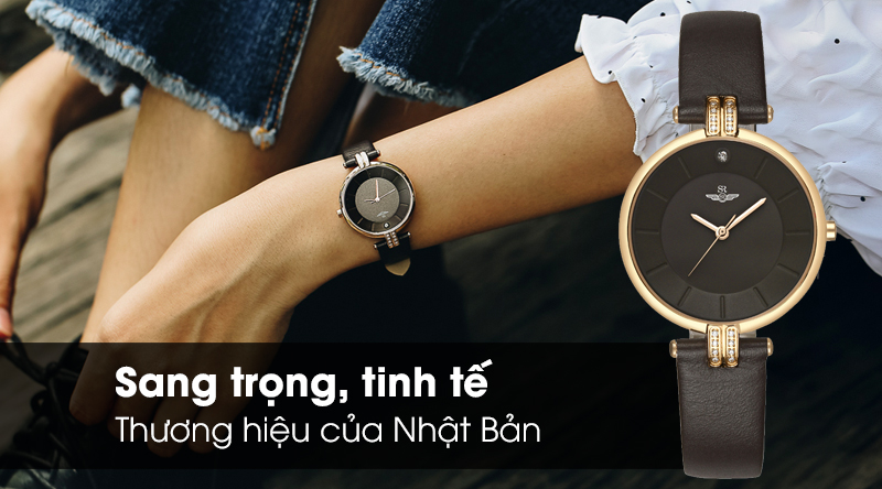 Đồng hồ nữ SR Watch SL7542.6103 có thiết kế sang trọng