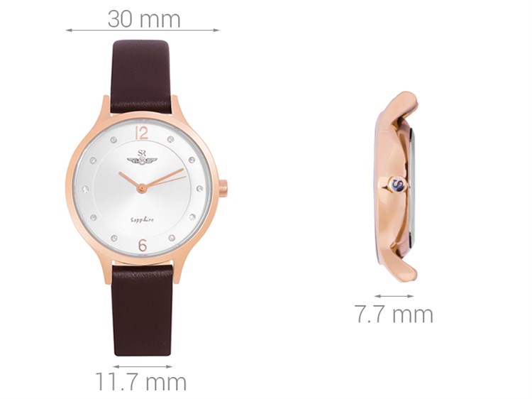 Đồng hồ SRWATCH 30 mm Nữ SL1607.4902TE Màu Nâu