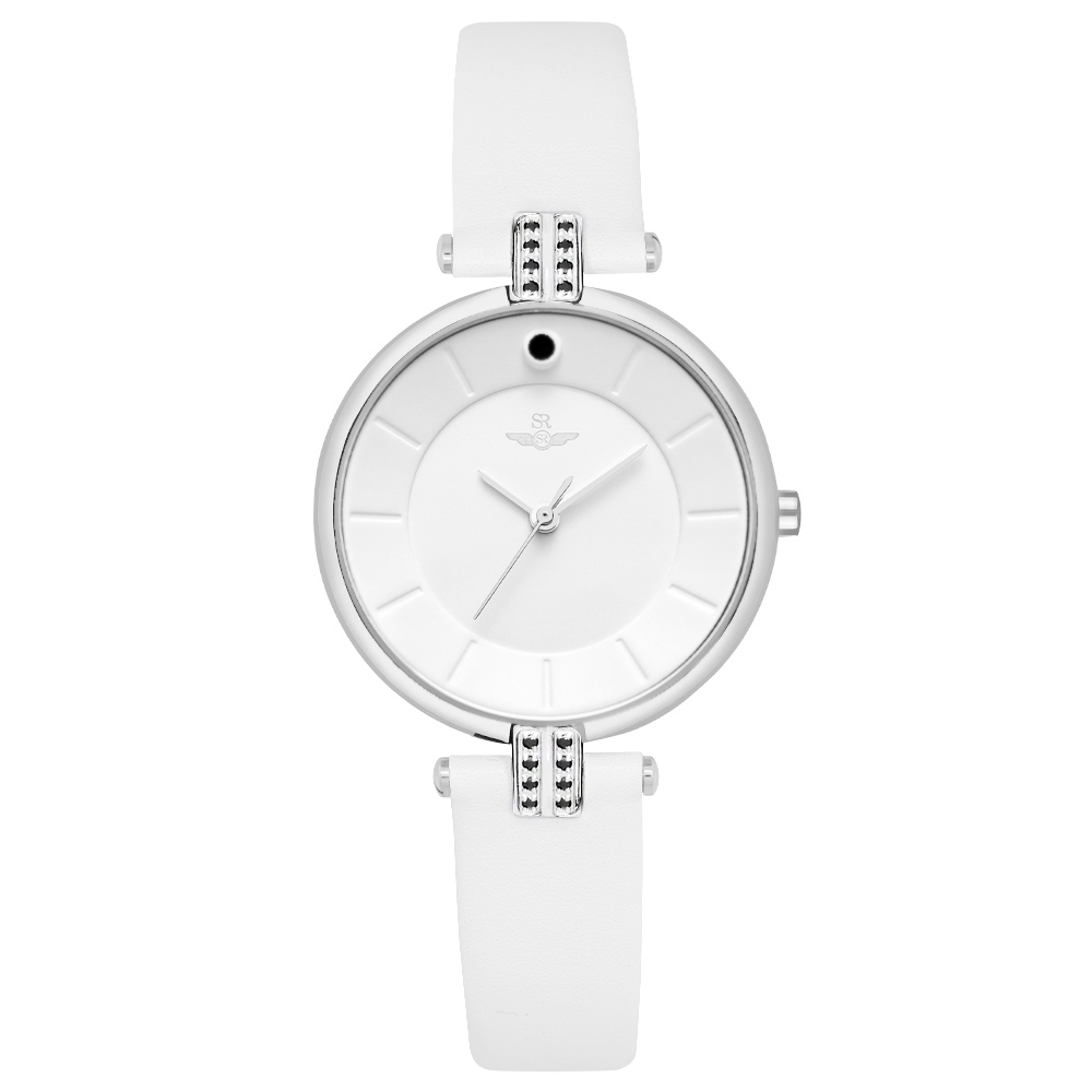 Đồng hồ Nữ SR Watch SL7542.4102 Màu Trắng