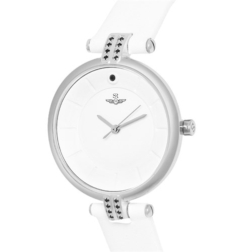 Đồng hồ Nữ SR Watch SL7542.4102 Màu Trắng