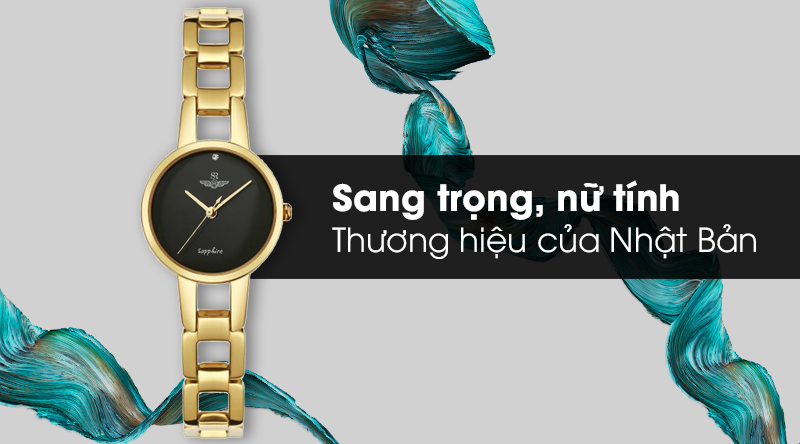 Đồng hồ Nữ SR Watch SL1606.1401TE có thiết kế sang trọng và nữ tính