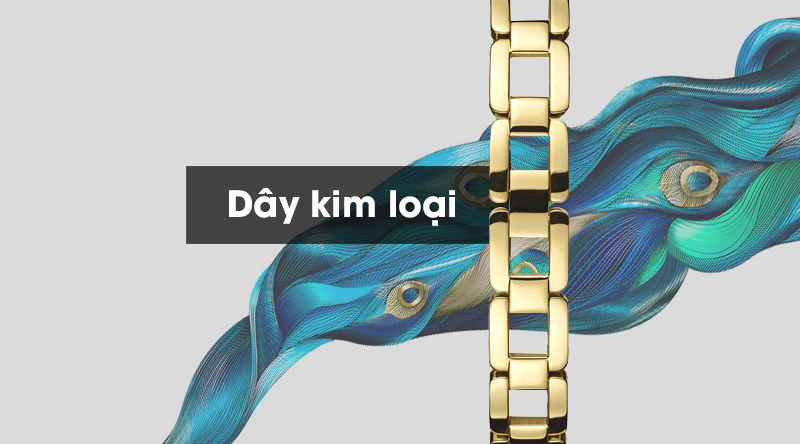 Đồng hồ Nữ SR Watch SL1606.1401TE có dây đeo kim loại với độ bền cao