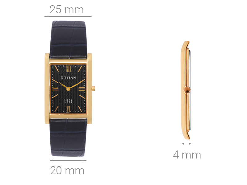 Đồng hồ TITAN Edge 25 mm Nam 1043WL02 - 6