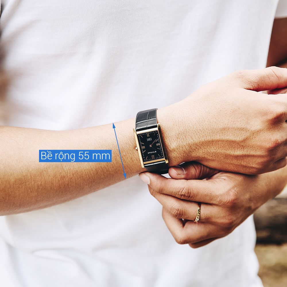 Đồng hồ TITAN Edge 25 mm Nam 1043WL02