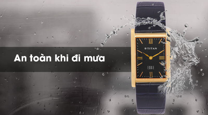 Đồng hồ nam Titan 1043WL02 có hệ số chống nước 3 ATM Đồng hồ nam Titan 1043WL02 có hệ số chống nước 3 ATM