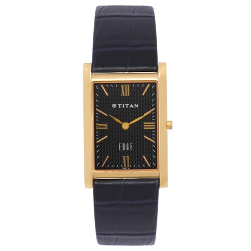 Đồng hồ TITAN Edge 25 mm Nam 1043WL02 Màu Đen