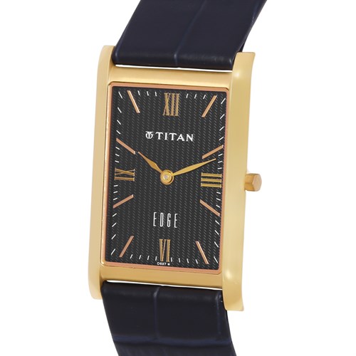 Đồng hồ TITAN Edge 25 mm Nam 1043WL02 Màu Đen