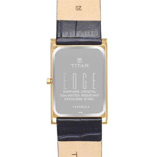 Đồng hồ TITAN Edge 25 mm Nam 1043WL02 Màu Đen