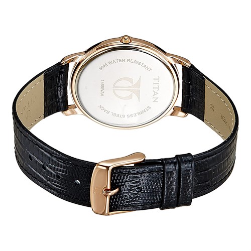Đồng hồ TITAN 30 mm Nam 1488WL01 Màu Đen