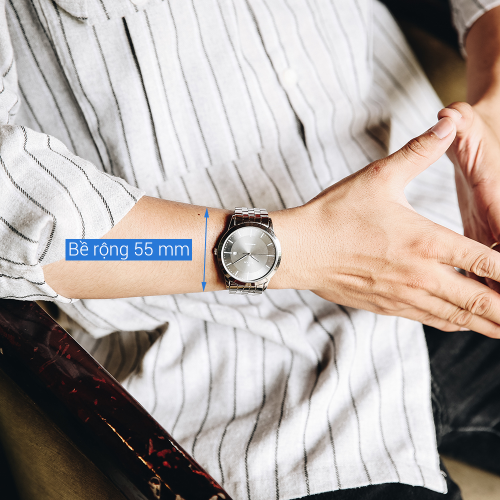 Đồng hồ TITAN 42.3 mm Nam 1584SM04