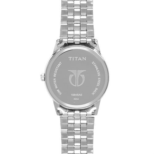 Đồng hồ TITAN 42.3 mm Nam 1584SM04 Màu Bạc