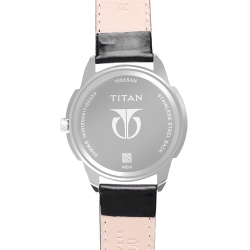 Đồng hồ TITAN Classique 42.2 mm Nam 1585SL08 Màu Đen
