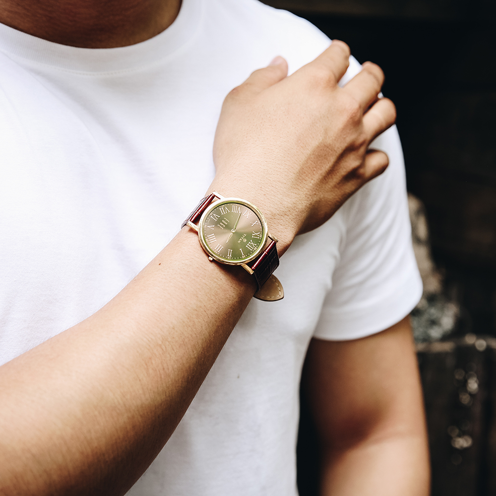 Đồng hồ TITAN 37.4 mm Nam 1595WL03