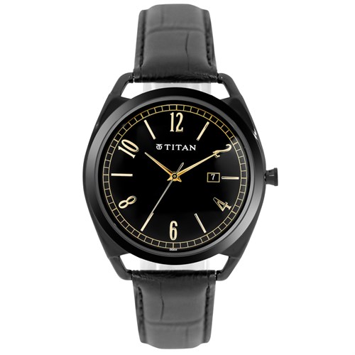 Đồng hồ TITAN 44.2 mm Nam 1675NL01 Màu Đen