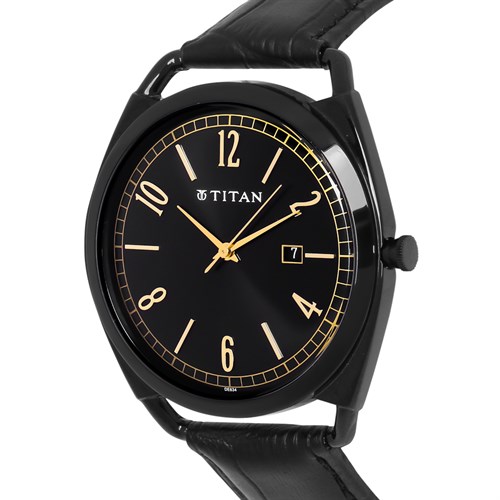 Đồng hồ TITAN 44.2 mm Nam 1675NL01 Màu Đen