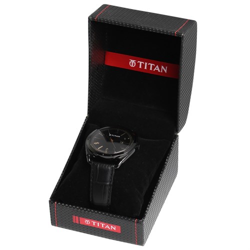 Đồng hồ TITAN 44.2 mm Nam 1675NL01 Màu Đen