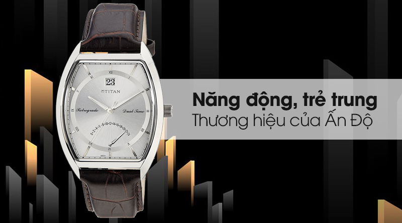 Đồng hồ nam Titan 1680SL01 với thiết kế trẻ trung, cá tính Đồng hồ nam Titan 1680SL01 với thiết kế trẻ trung, cá tính