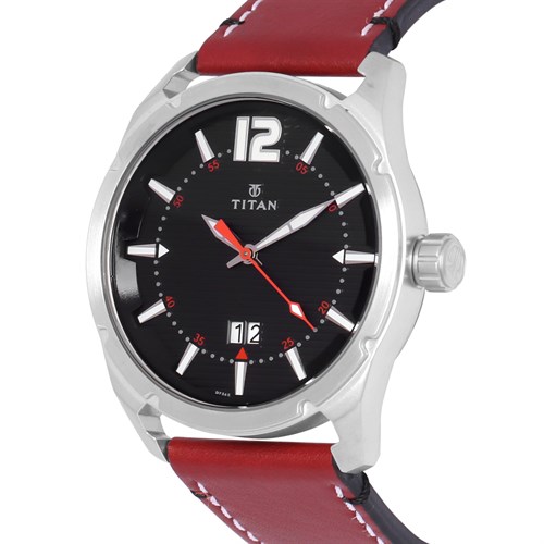 Đồng hồ TITAN 44.4 mm Nam 1699SL01 Màu Đỏ