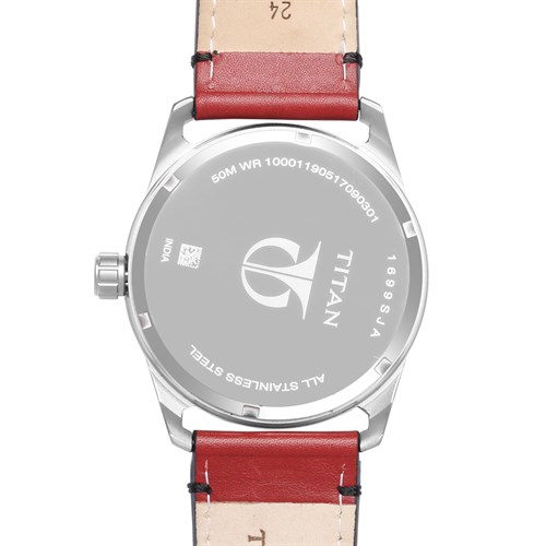 Đồng hồ TITAN 44.4 mm Nam 1699SL01 Màu Đỏ