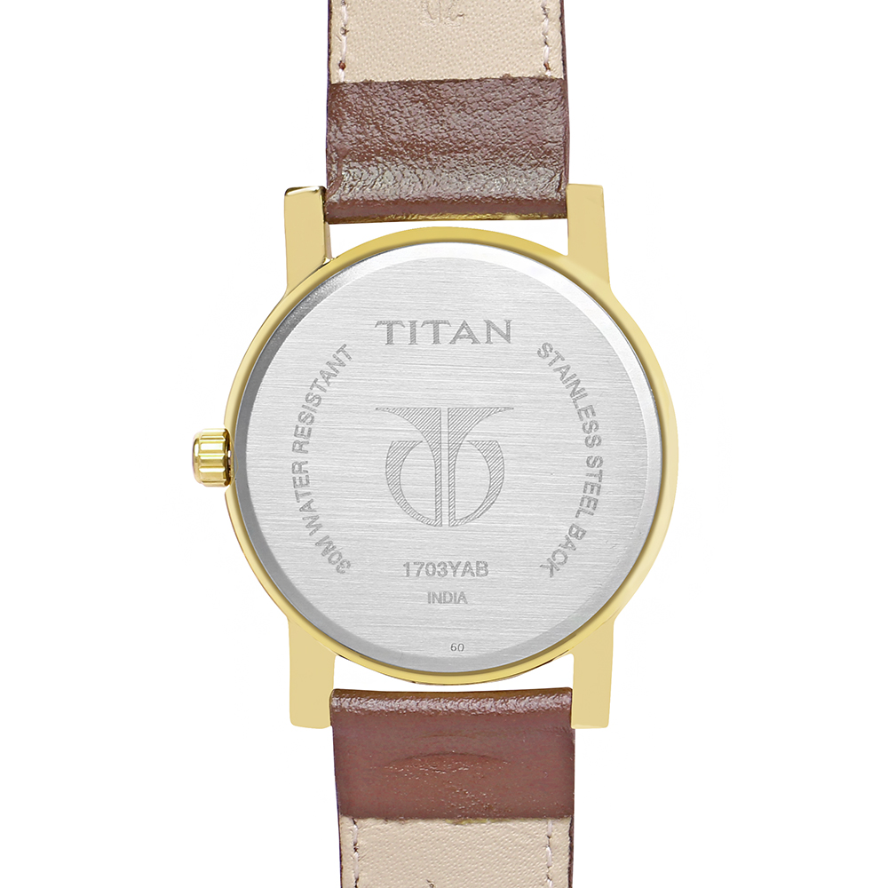 Đồng hồ Nam Titan 1703YL01