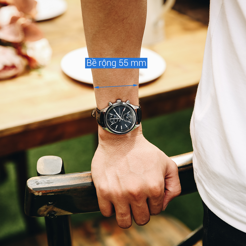 Đồng hồ TITAN 41.2 mm Nam 1733KL01