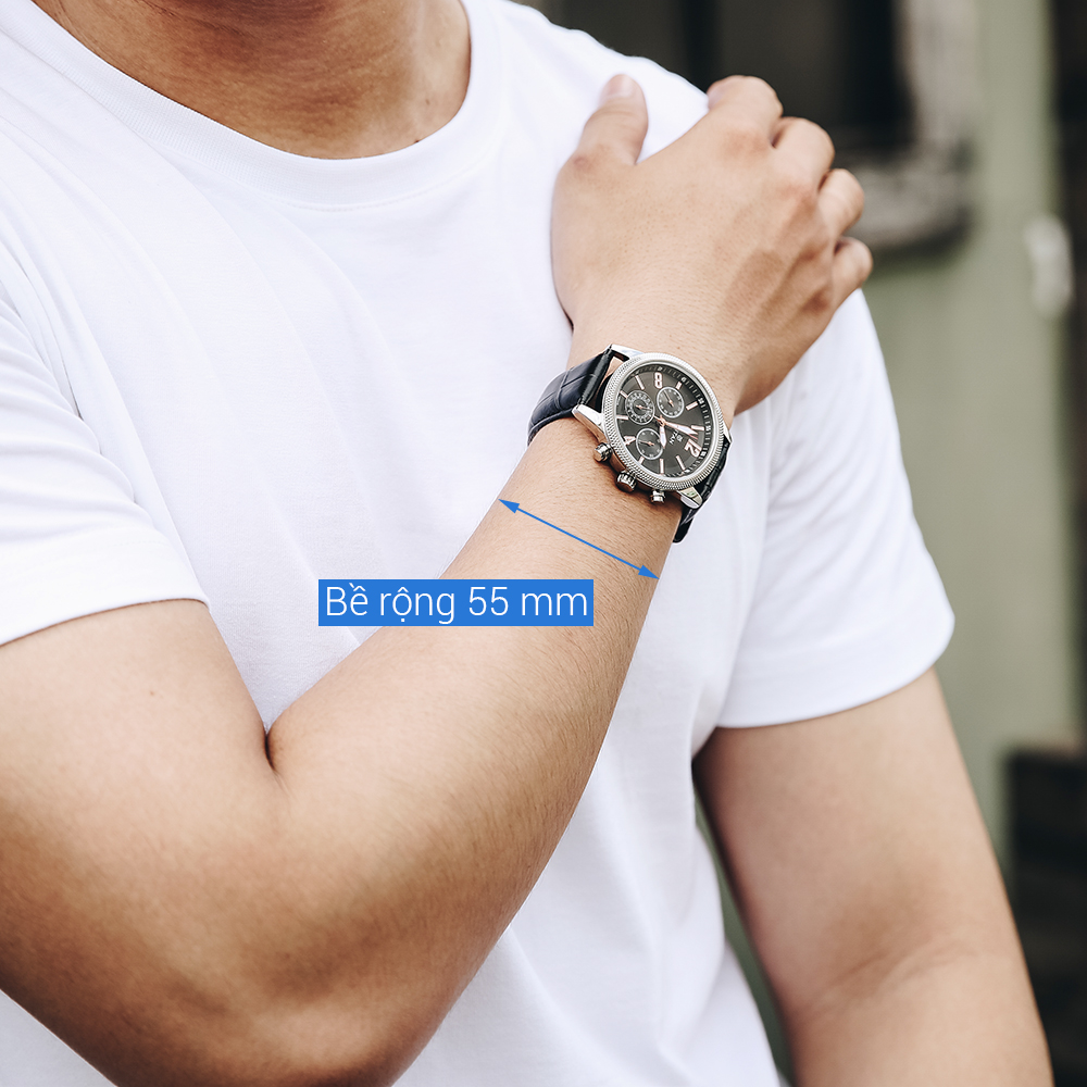 Đồng hồ TITAN 43 mm Nam 1734SL02