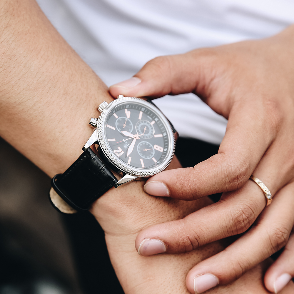 Đồng hồ TITAN 43 mm Nam 1734SL02