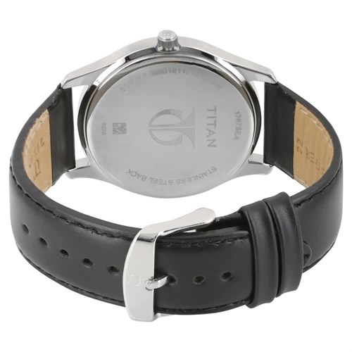 Đồng hồ TITAN 42 mm Nam 1767SL02 Màu Đen