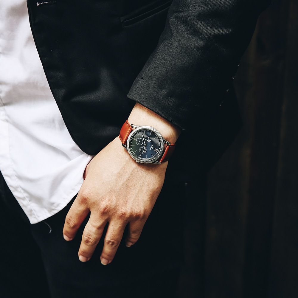 Đồng hồ TITAN Retrograde 42 mm Nam 1768SL03