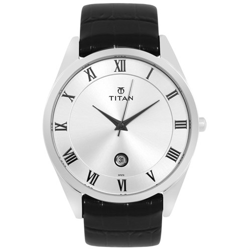 Đồng hồ TITAN 42.5 mm Nam 90054SL01 Màu Đen