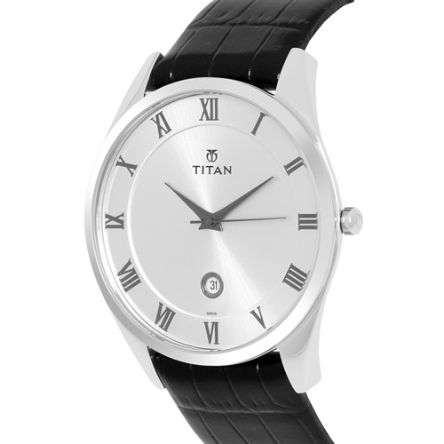 Đồng hồ TITAN 42.5 mm Nam 90054SL01 Màu Đen