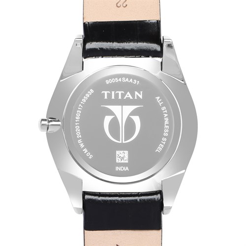 Đồng hồ TITAN 42.5 mm Nam 90054SL01 Màu Đen