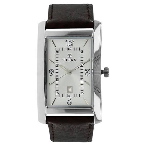 Đồng hồ TITAN 42.4 x 34 mm Nam 9280SL01 Màu Đen - nâu