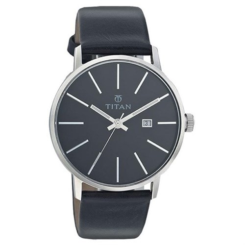 Đồng hồ Nam Titan 93999837SL02 Màu Xanh đen