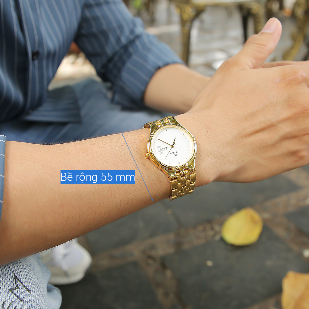 Đồng hồ TITAN 35 mm Nam 1107YM07